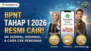 BPNT Tahap 1 2026 Resmi Cair! Ini Jadwal, Nominal, & Cara Cek Penerima