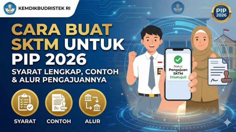 Cara Buat SKTM untuk PIP 2026: Syarat Lengkap, Contoh & Alur Pengajuannya