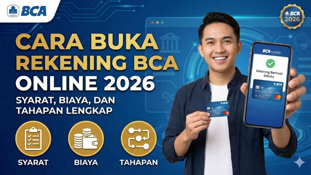 Cara Buka Rekening BCA Online 2026: Syarat, Biaya, dan Tahapan Lengkap