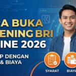 Cara Buka Rekening BRI Online 2026 Lengkap dengan Syarat dan Biaya