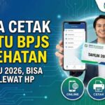Cara Cetak Kartu BPJS Kesehatan Terbaru 2026, Bisa Online Lewat HP