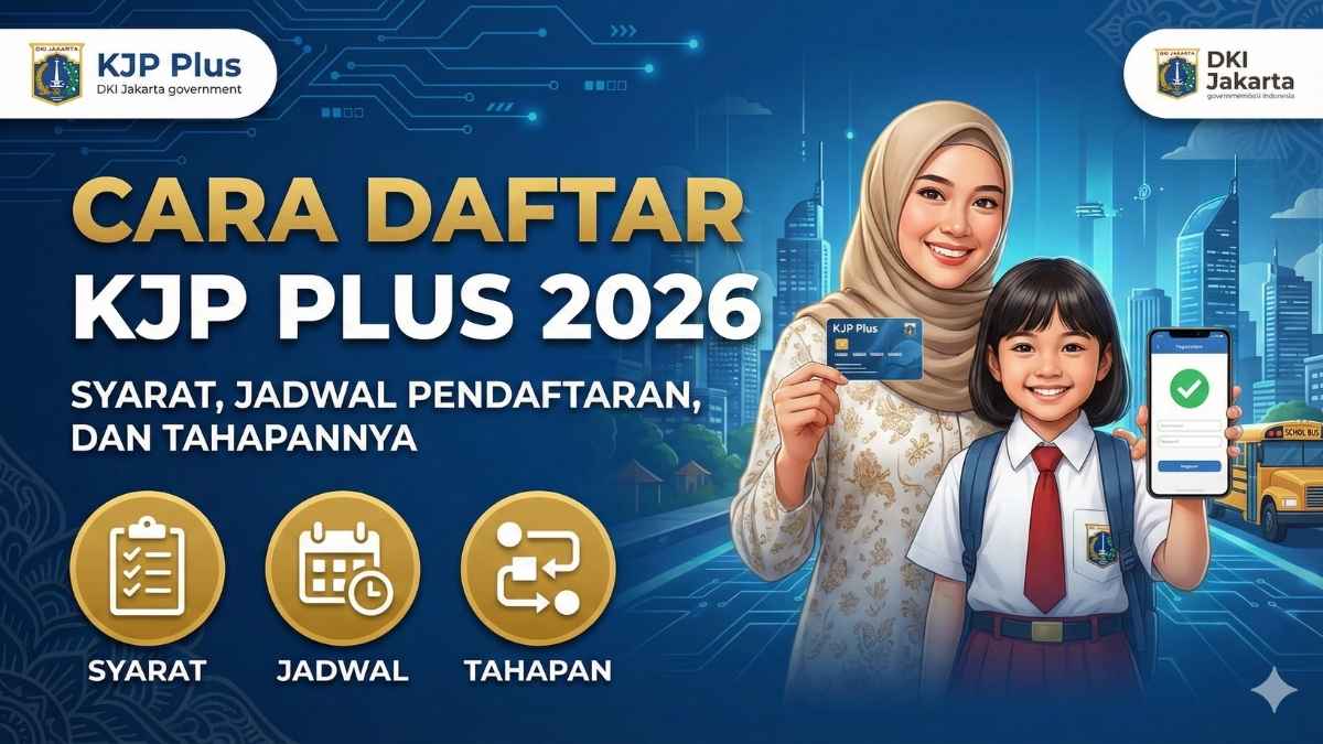 Cara Daftar KJP Plus 2026: Syarat, Jadwal Pendaftaran dan Tahapannya