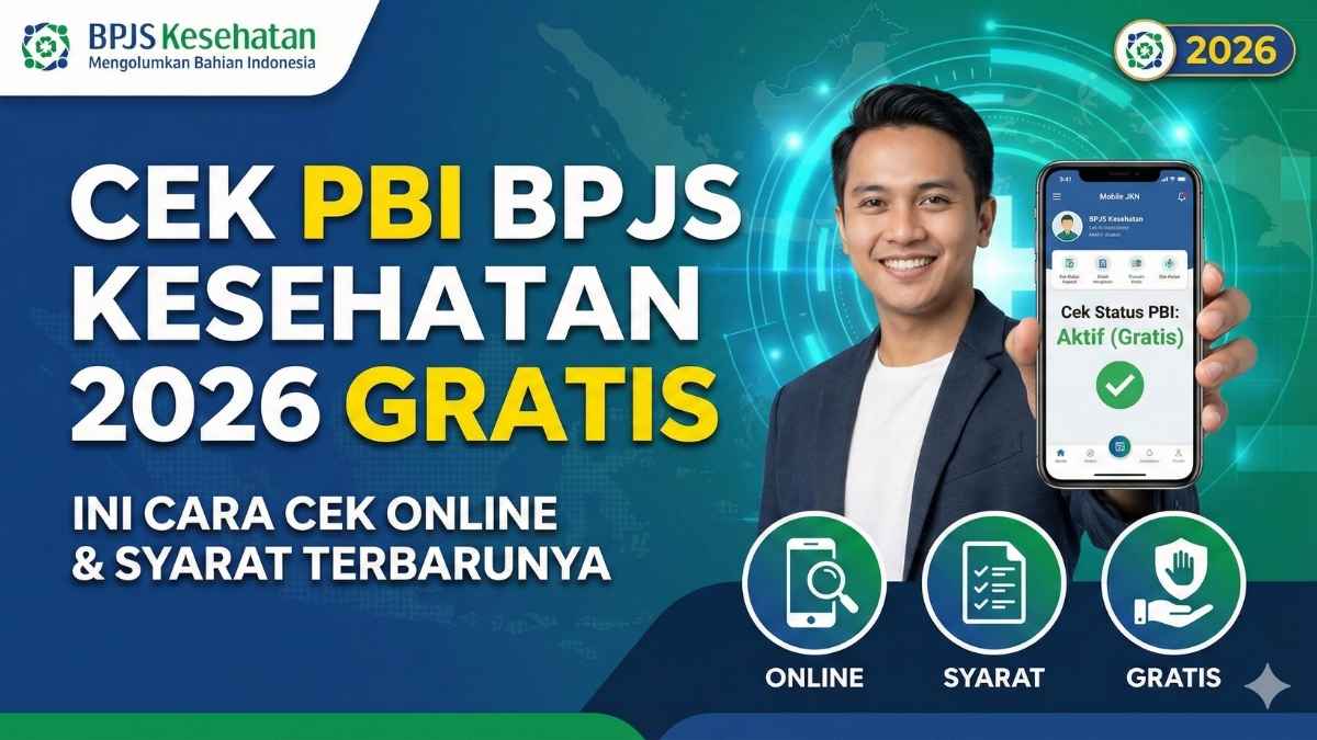 Cek PBI BPJS Kesehatan 2026 Gratis, Ini Cara Cek Online & Syarat Terbarunya