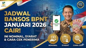 Jadwal Bansos BPNT Januari 2026 Cair! Ini Nominal & Cara Cek Penerima