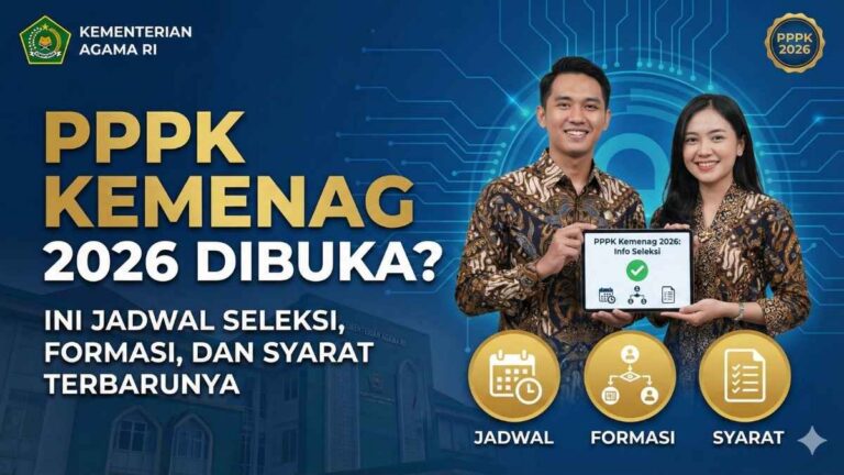 PPPK Kemenag 2026 Dibuka? Ini Jadwal Seleksi, Formasi, dan Syarat Terbarunya