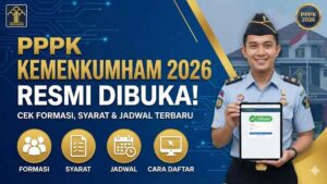 PPPK Kemenkumham 2026 Resmi Dibuka! Cek Formasi, Syarat & Jadwal Terbaru