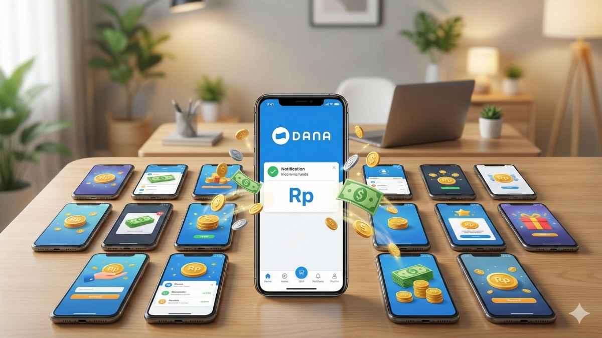 12 Aplikasi Penghasil Uang ke DANA 2026 Terbukti Membayar Langsung