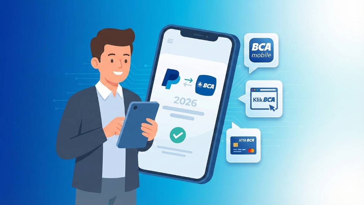 3 Cara Isi Saldo PayPal dengan BCA Terbaru 2026, Praktis dan Resmi!