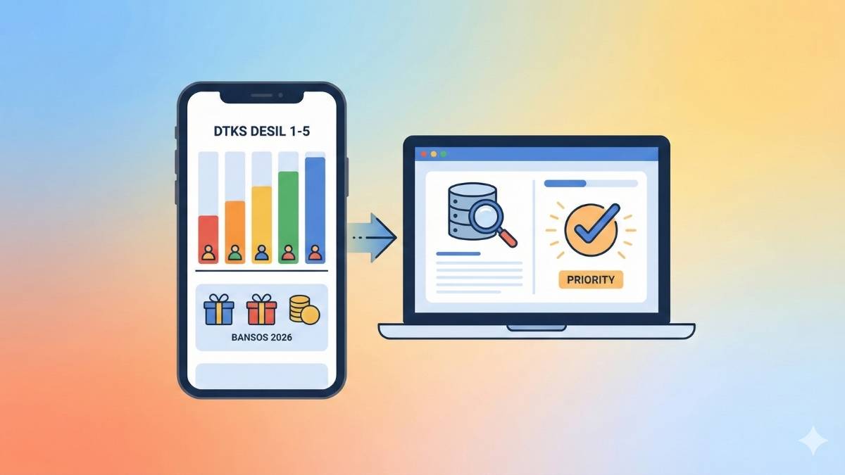 Arti Desil 1–5 di DTKS untuk Bansos Tahun 2026, Siapa yang Paling Berhak?