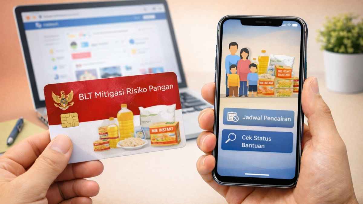 BLT Mitigasi Risiko Pangan 2026 Cair Ini Jadwal, Syarat dan Cek Status
