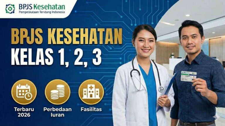 BPJS Kesehatan Kelas 1, 2, 3 Terbaru 2026 Ini Perbedaan Iuran, dan Fasilitas