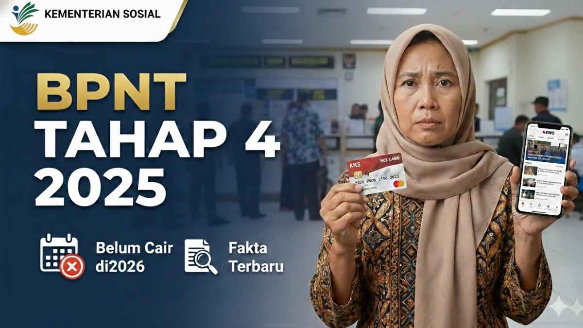 BPNT Tahap 4 2025 Belum Cair hingga 2026? Ini Penjelasan Resmi & Fakta Terbarunya
