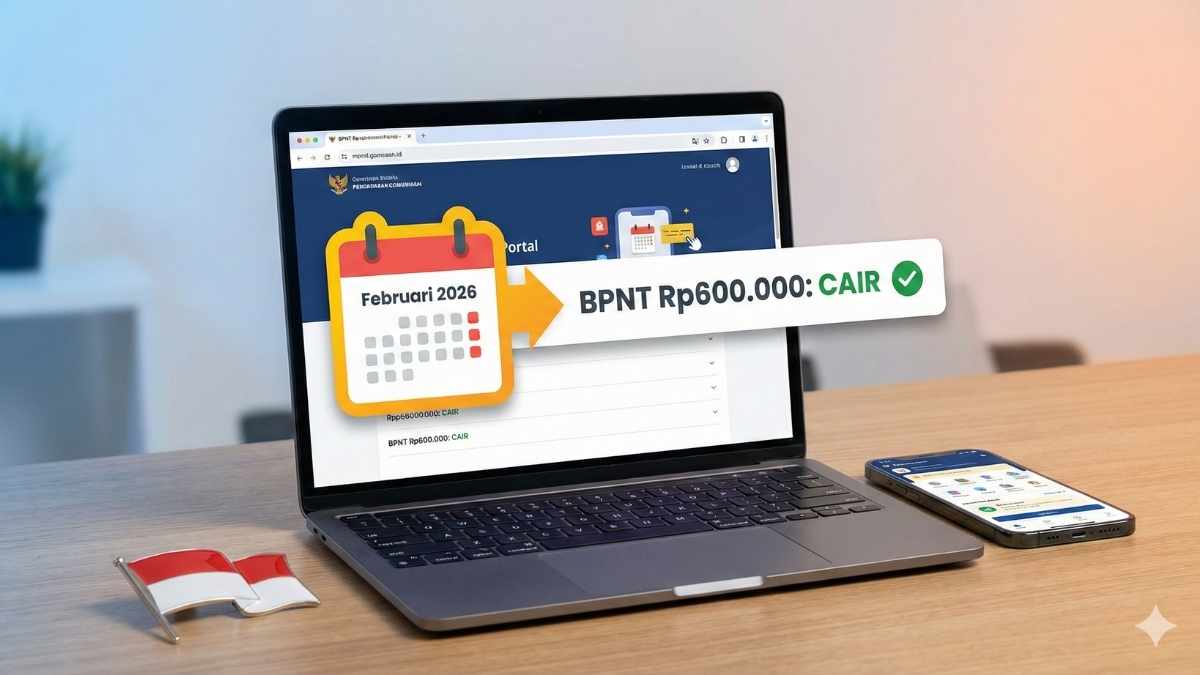 Bansos BPNT Rp600.000 Februari 2026 Cair, Cek Tangal Update Terbaru