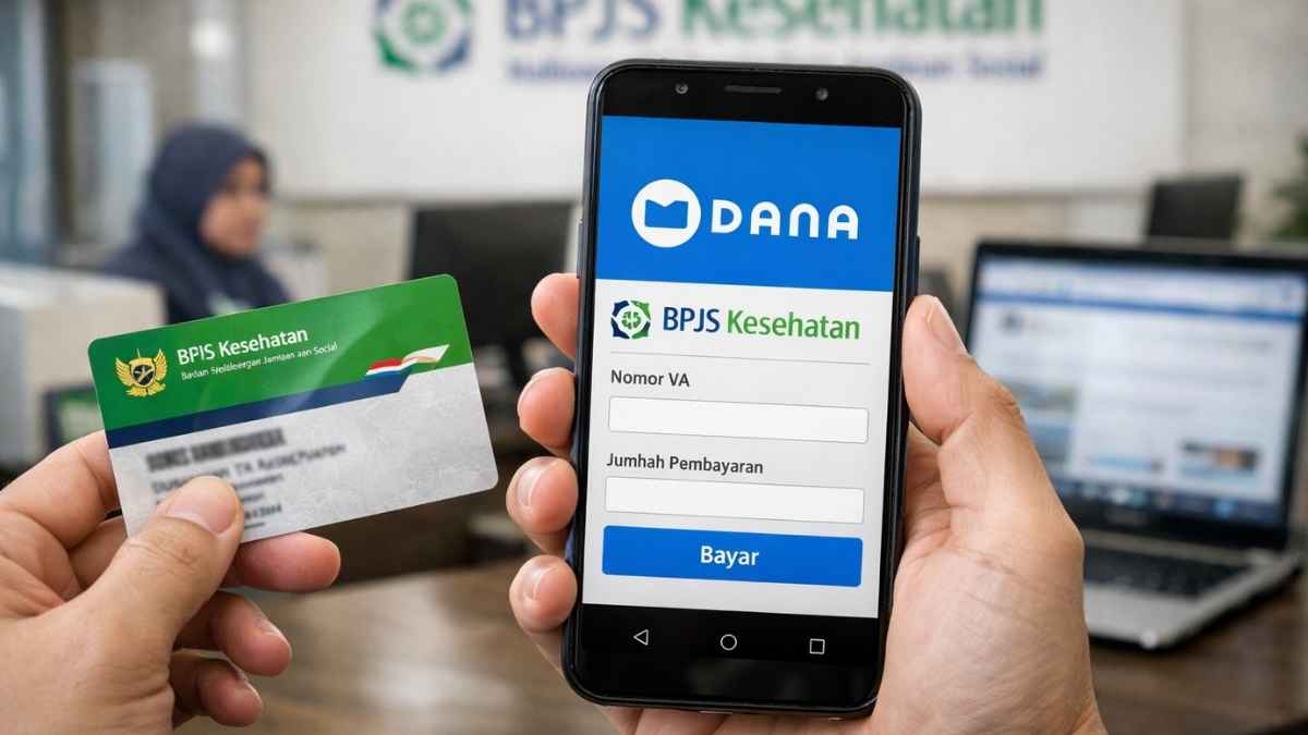 Cara Bayar BPJS Kesehatan 2026 Lewat Aplikasi DANA, Praktis Tanpa Antre!