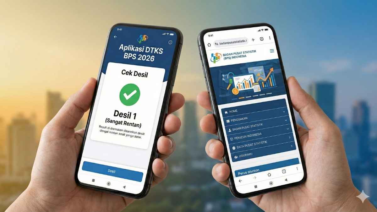 Cara Cek Desil DTKS 2026 di Web BPS dan Aplikasi Resmi Terbaru 2026
