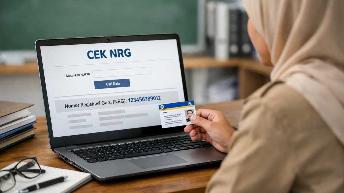Cara Cek NRG 2026 Resmi Terbaru, Guru Wajib Tahu Nomor Registrasi Ini