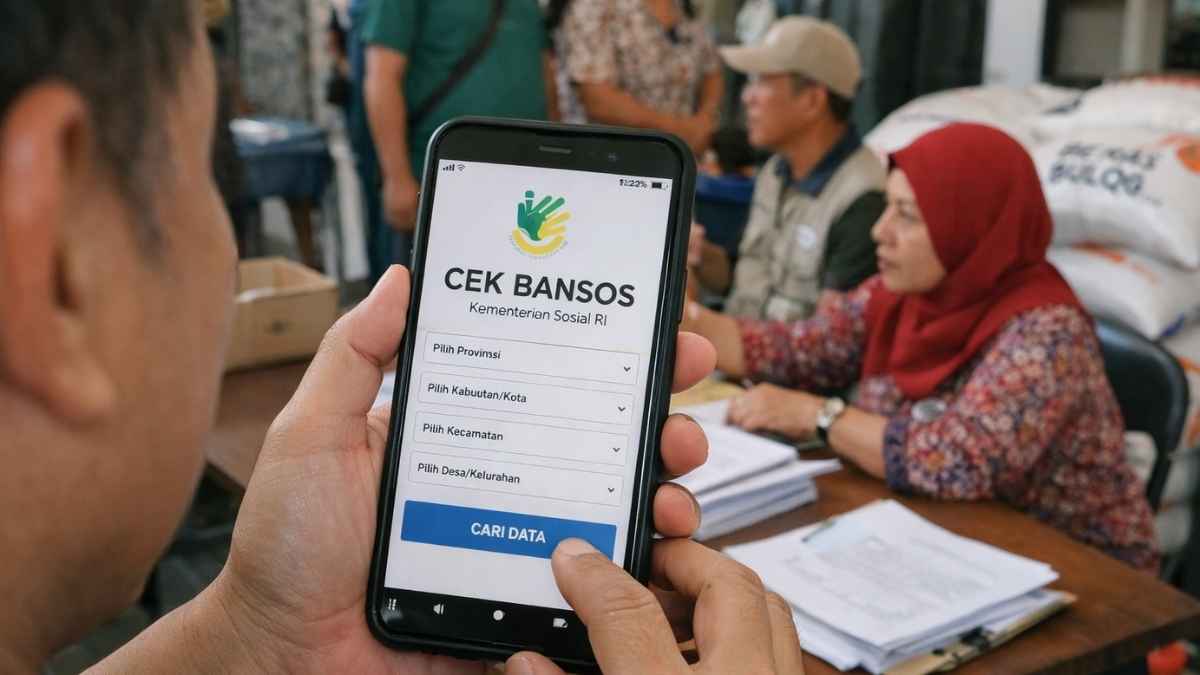 Cara Cek Penerima Bansos 2026 Lewat Aplikasi Resmi Kemensos, Bisa Online