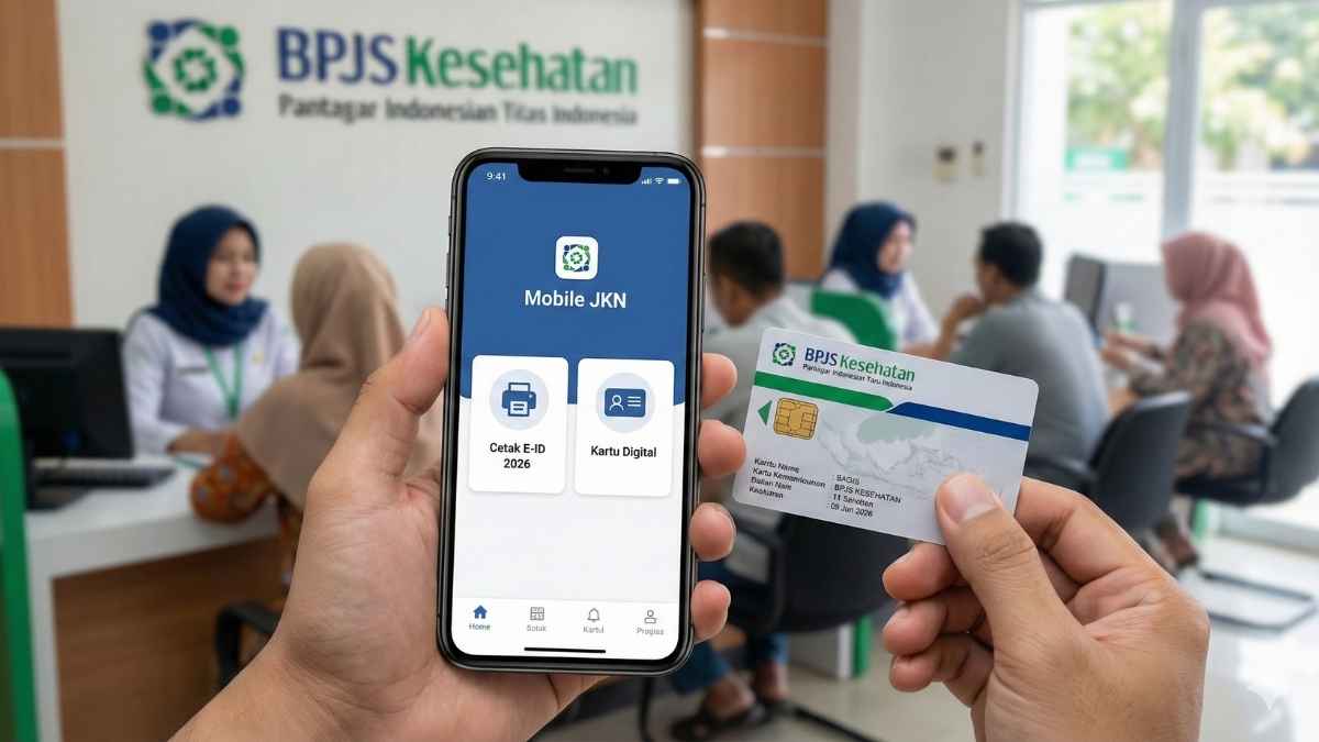 Cara Cetak E-ID BPJS Kesehatan 2026 Secara Online, Bisa Lewat HP Praktis