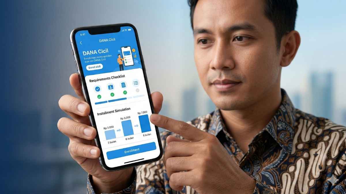 Cara Daftar DANA Cicil Terbaru 2026, Syarat Lengkap dan Simulasi Cicilan