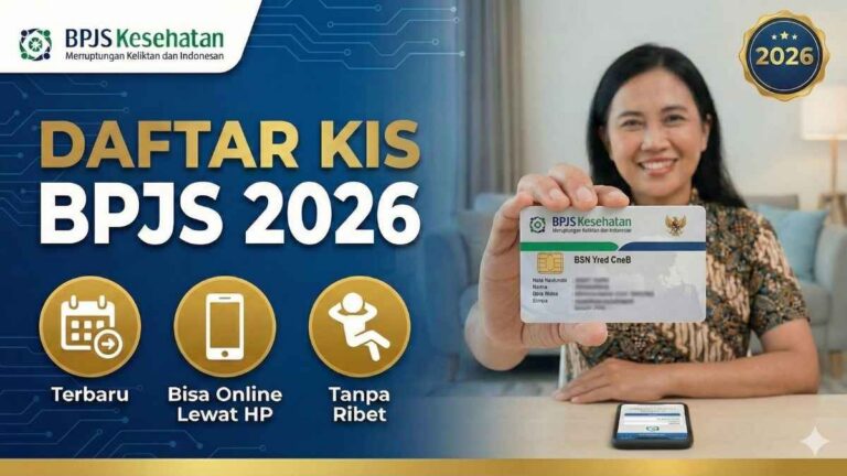 Cara Daftar KIS BPJS 2026 Terbaru, Bisa Online Lewat HP Tanpa Ribet