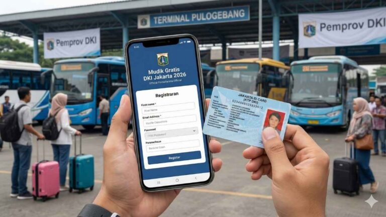 Cara Daftar Mudik Gratis Pemprov DKI Jakarta 2026 Dibuka, Cek 26 Rute