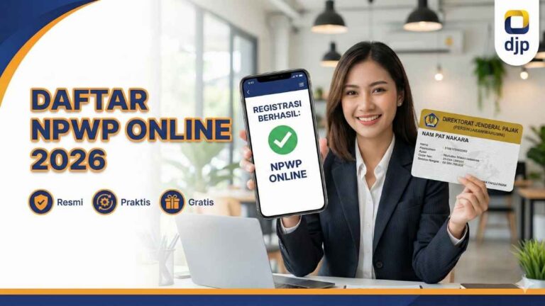 Cara Daftar NPWP Online 2026 Secara Resmi, Praktis dan Gratis