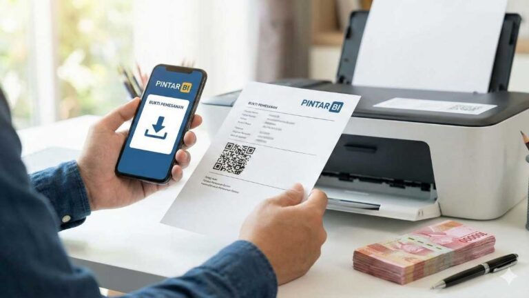 Cara Download dan Cetak Bukti Penukaran Uang Baru PINTAR BI 2026