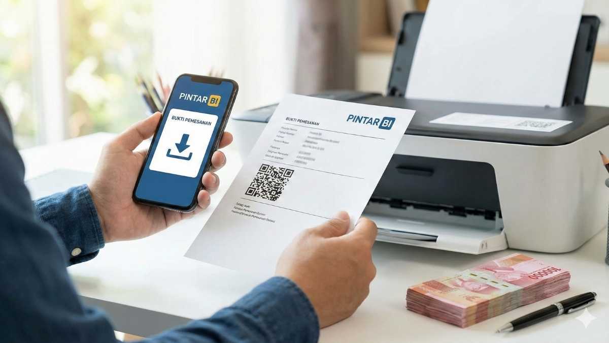 Cara Download dan Cetak Bukti Penukaran Uang Baru PINTAR BI 2026
