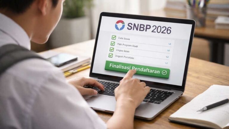 Cara Finalisasi SNBP 2026 Terbaru, Jangan Sampai Salah Sebelum Tutup
