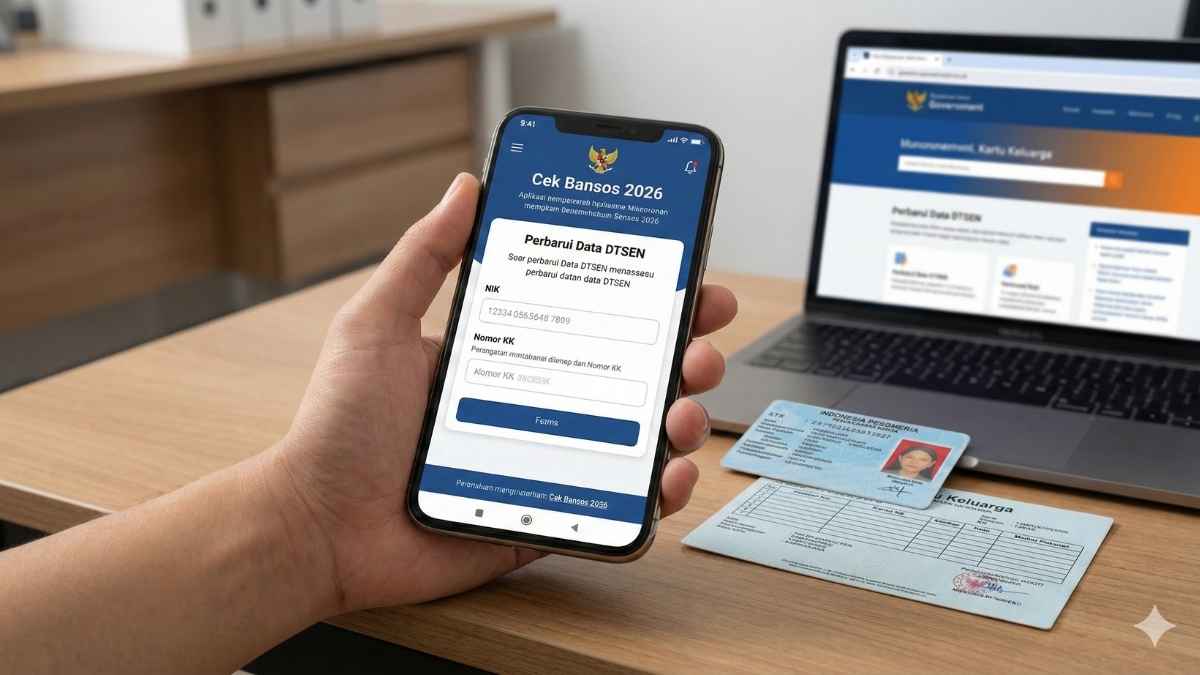 Cara Memperbarui Desil DTSEN Lewat Aplikasi Cek Bansos 2026 Resmi