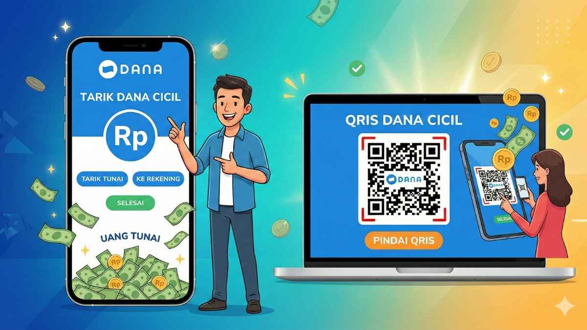 Cara Mencairkan Dana Cicil 2026 Lewat Tarik Dana dan QRIS, Mudah dan Cepat