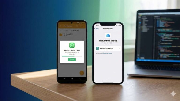 Cara Mengembalikan Chat WA Terhapus Permanen 2026, Android dan iPhone