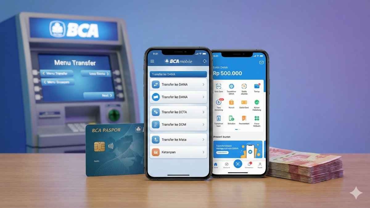 Cara Transfer BCA ke DANA, via m-Banking dan ATM Terbaru 2026