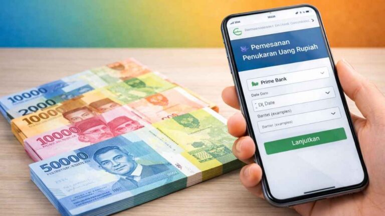 Cara Tukar Uang Baru 2026 Tanpa Antre, Ini Link Resmi dan Panduannya