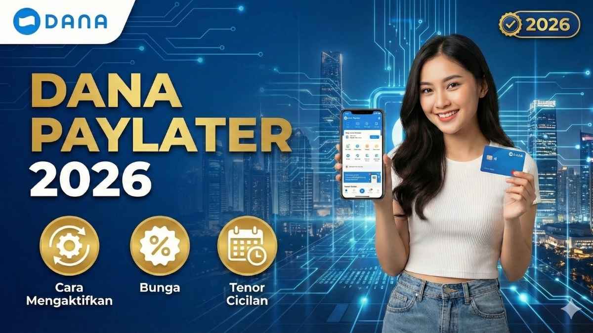 Dana Paylater 2026 Terbaru: Cara Mengaktifkan, Bunga, dan Tenor Cicilan