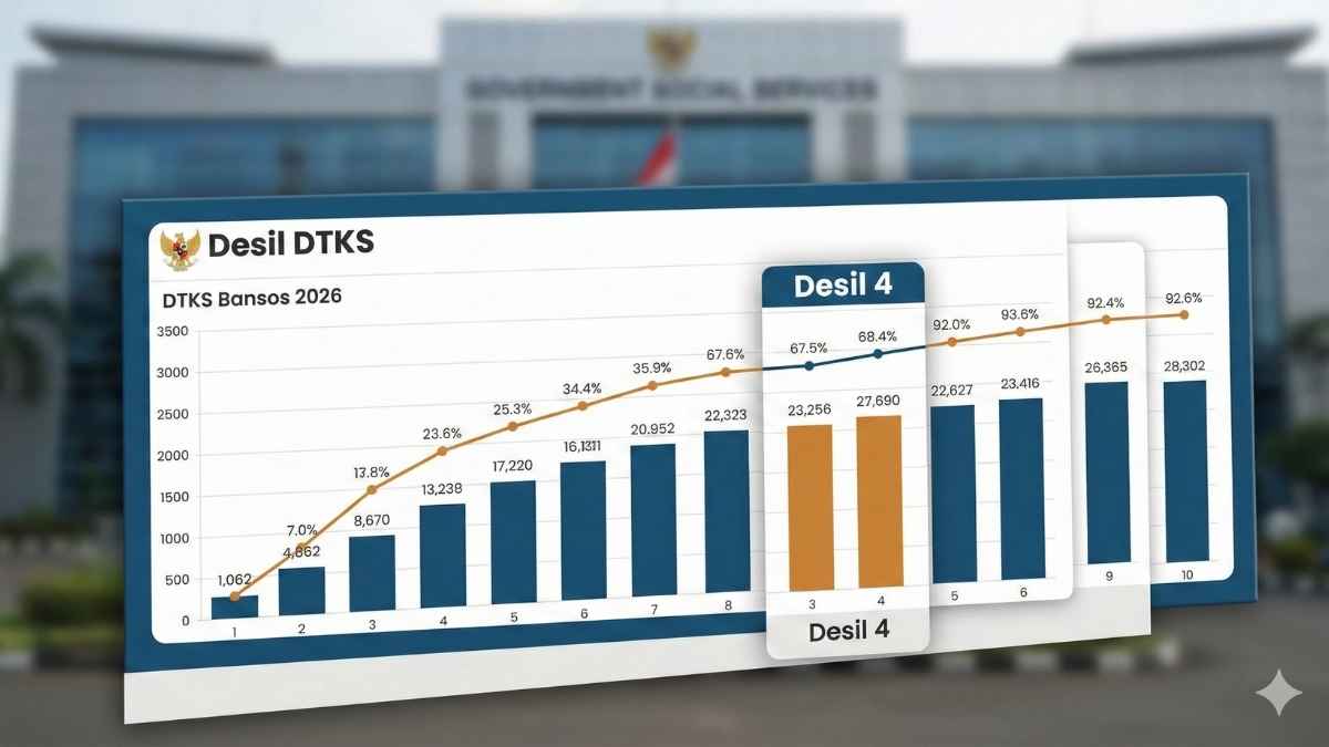 Desil 4 Artinya Apa? Ini Pengertian, Ciri, dan Daftar Bansos 2026 Terbaru