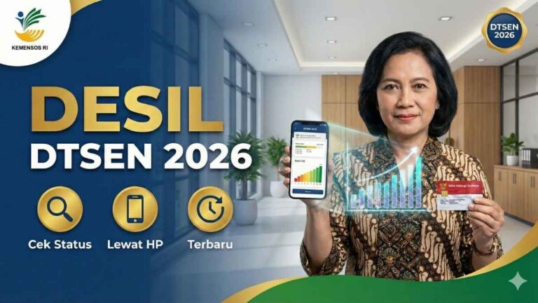 Desil DTSEN Jadi Penentu Bansos 2026: Warga Wajib Cek Status Sekarang