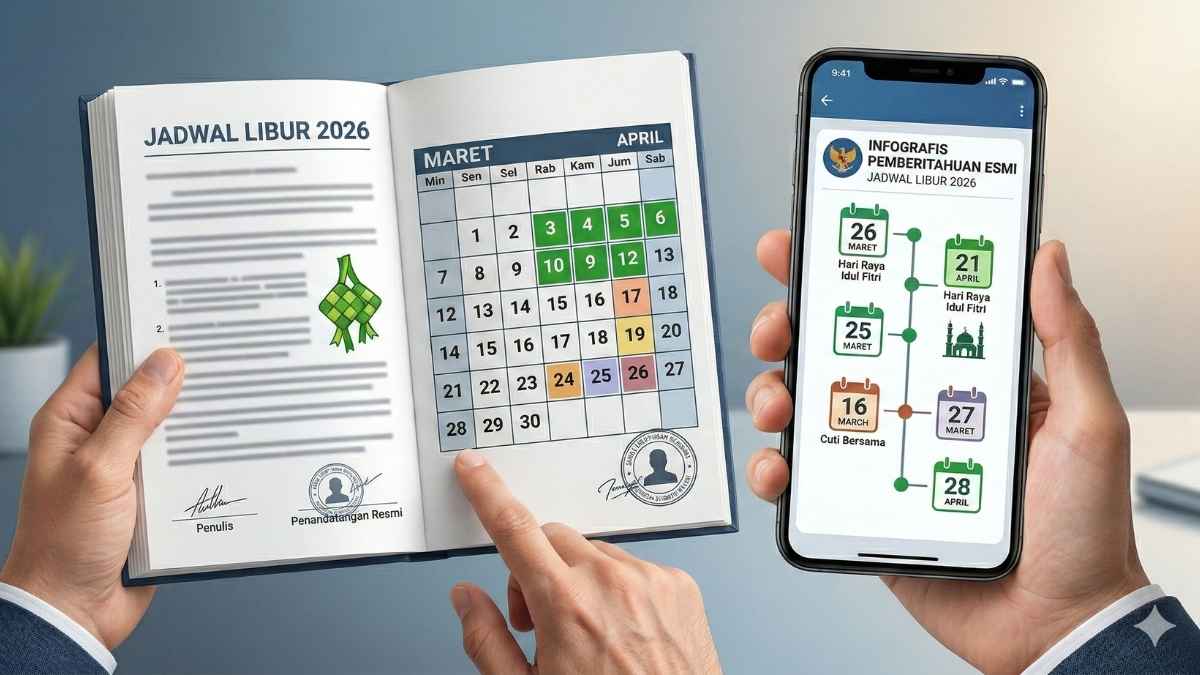 Jadwal Cuti Bersama dan Libur Lebaran 2026, Ini Tanggal Resminya