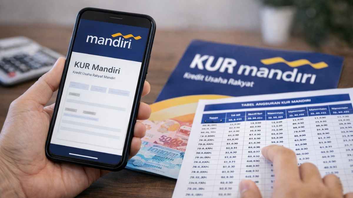 KUR Mandiri 2026: Cara Daftar, Tabel Angsuran dan Plafon Pinjaman