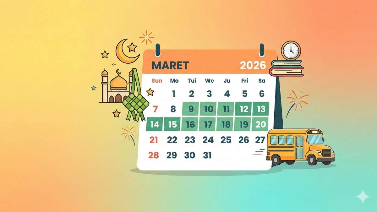 Libur Sekolah Lebaran 2026 Berapa Hari Ini Rincian Resmi Maret 2026