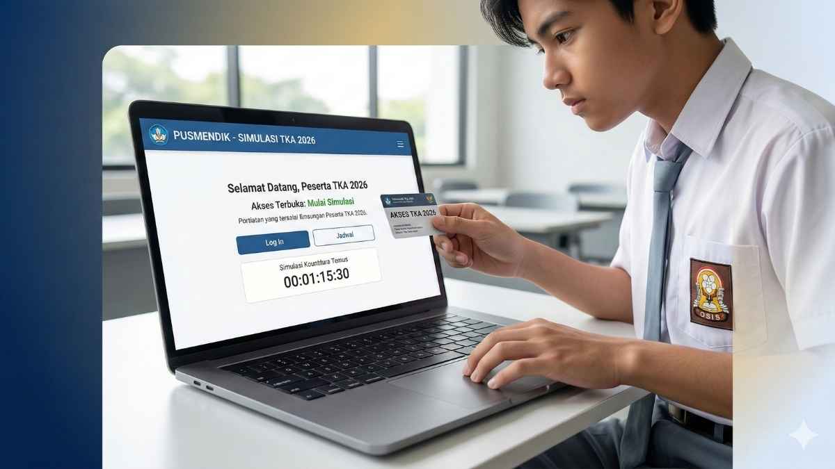 Link Simulasi TKA Pusmendik 2026 Dibuka, Ini Jadwal dan Cara Aksesnya