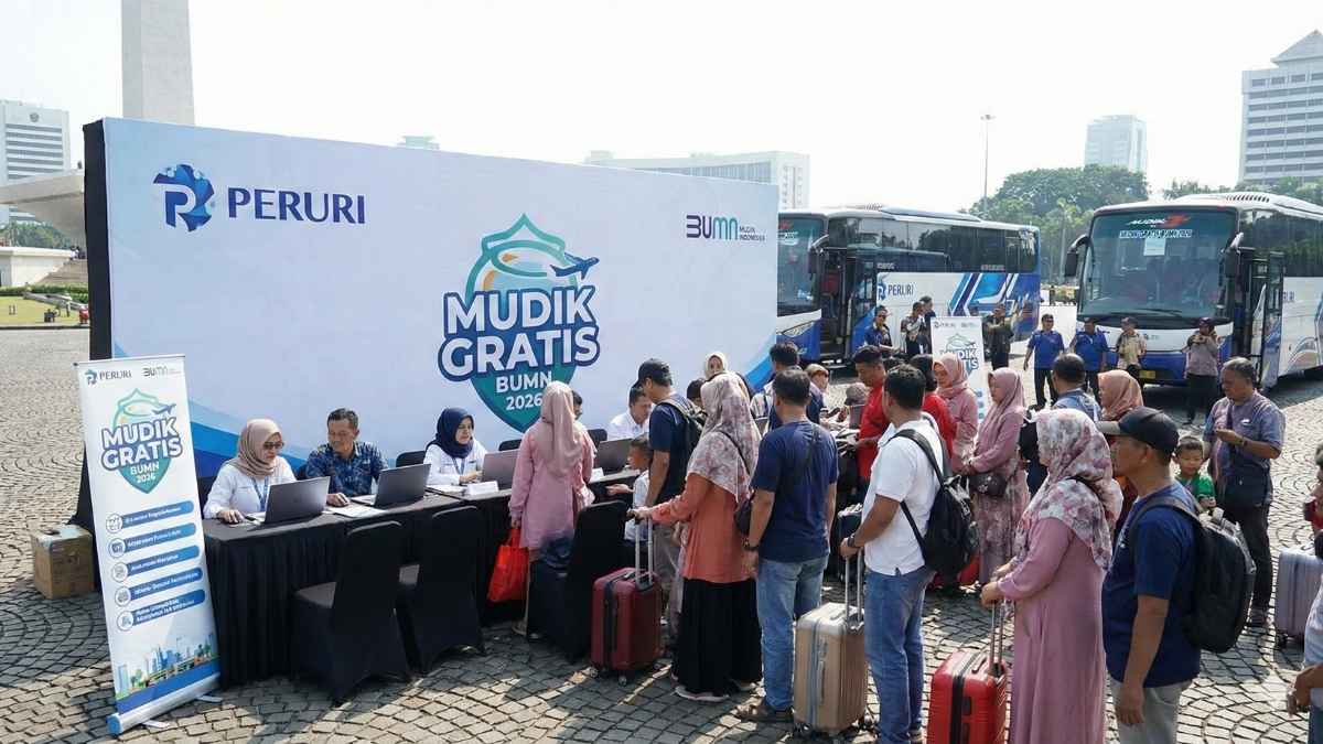 Mudik Gratis Peruri 2026 Resmi DIbuka! Link Cara Daftar dan Syarat Terbaru