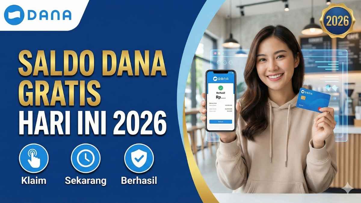 Saldo DANA Gratis Rp250.000 Hari Ini 2026, Klaim Sekarang Juga!