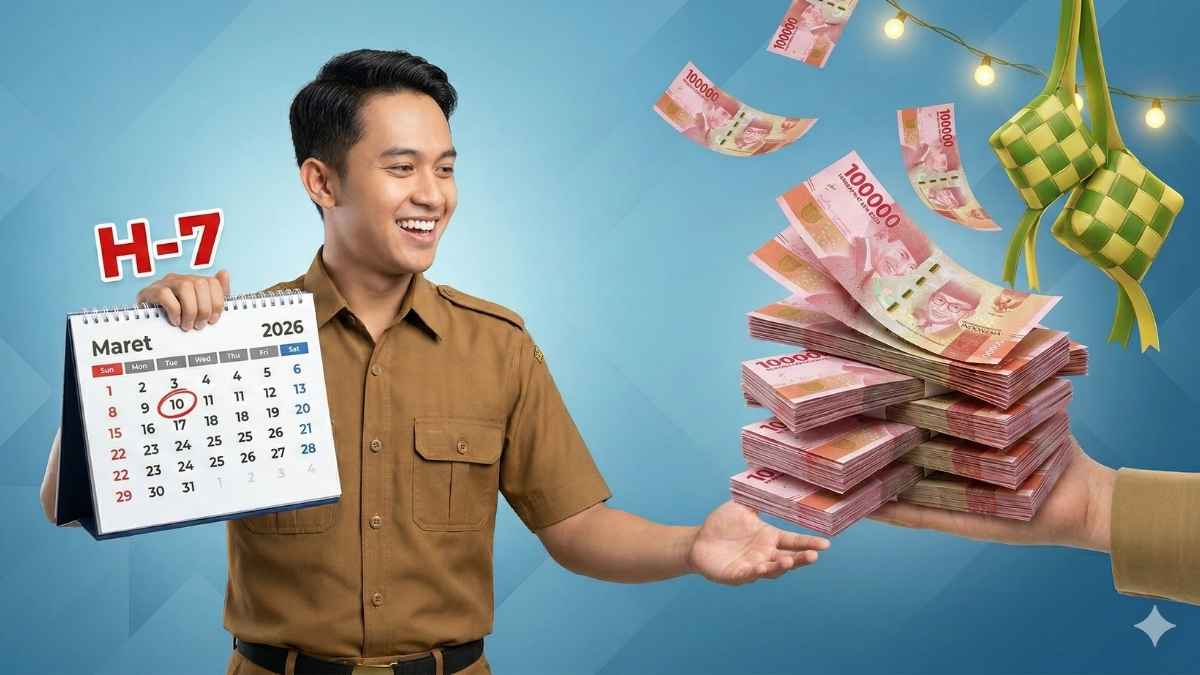THR ASN 2026 Maksimal Dibayarkan Kapan Ini Batas Waktu Resmi H-7