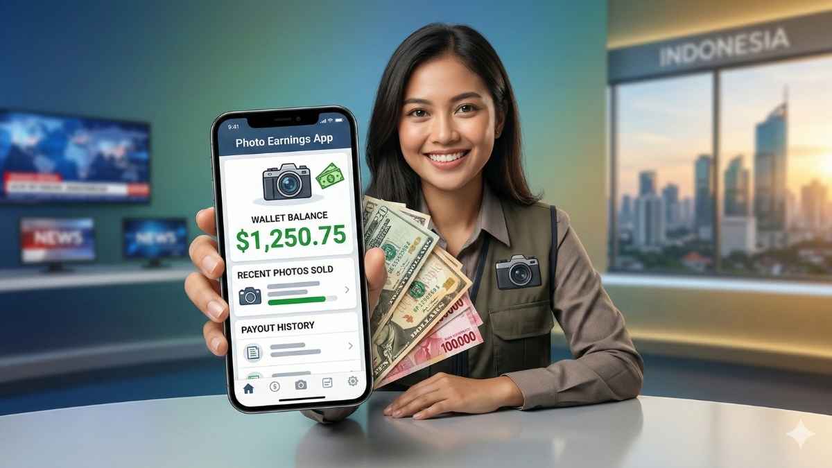 Aplikasi Upload Foto Dibayar Terbaik 2026, Cara Jual Foto Online Dapat Dolar