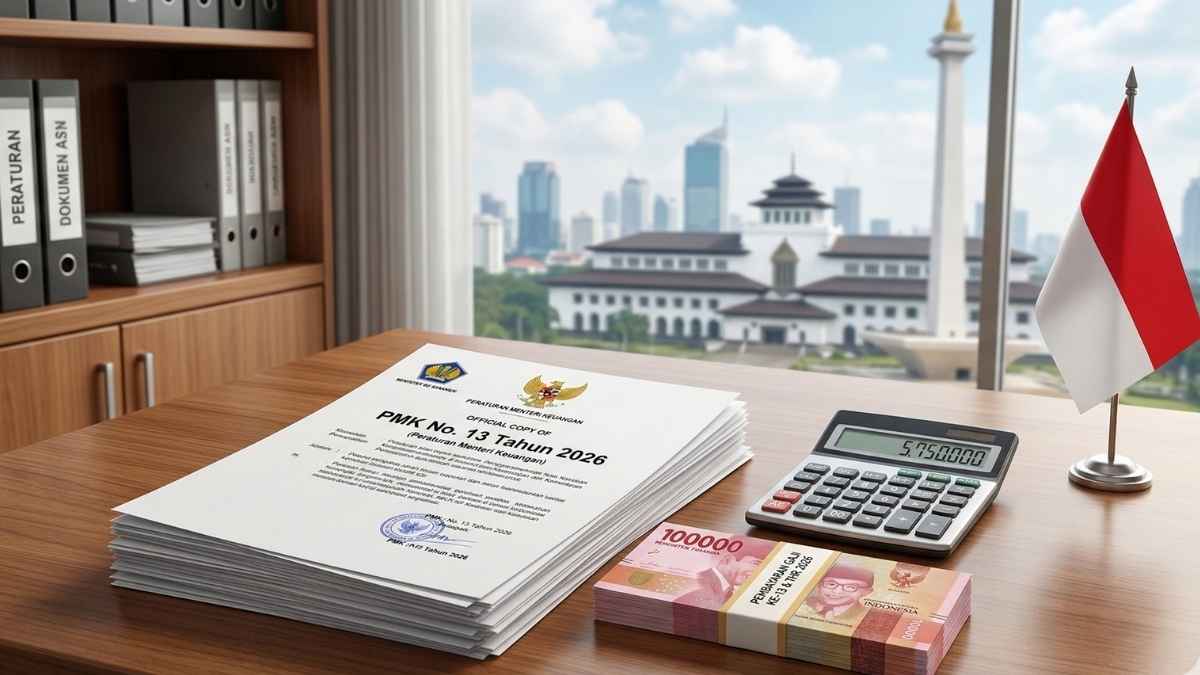 Aturan Sah PMK 13 Tahun 2026 Terbit: Ini Rincian Gaji Ke-13 dan THR ASN