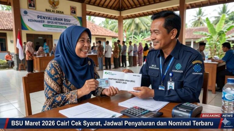 BSU Maret 2026 Cair! Cek Syarat, Jadwal Penyaluran dan Nominal Terbaru