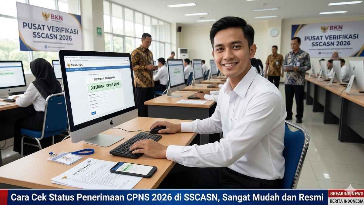Cara Cek Status Penerimaan CPNS 2026 di SSCASN, Sangat Mudah dan Resmi