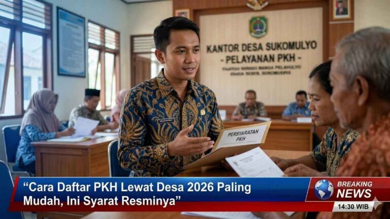 Cara Daftar PKH Lewat Desa 2026 Paling Mudah, Ini Syarat Resminya