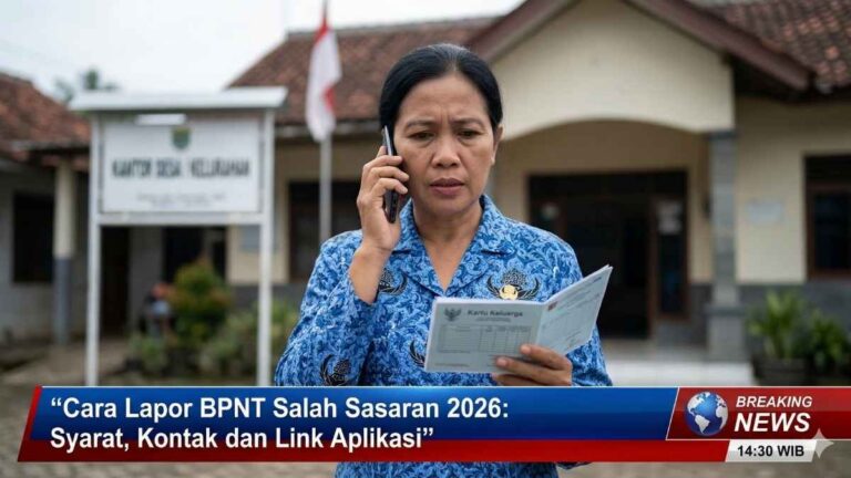 Cara Lapor BPNT Salah Sasaran 2026 Syarat, Kontak dan Link Aplikasi